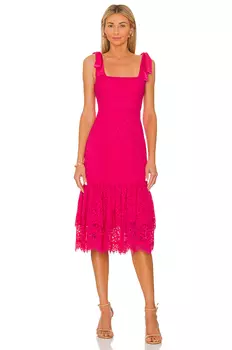 Платье миди Lovers and Friends Day Keeper, цвет Paradise Pink
