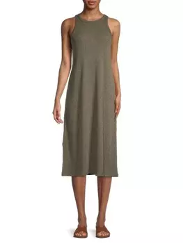 Платье миди Madewell трапециевидной формы westville tank, olive