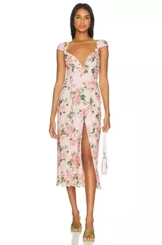 Платье миди MAJORELLE Chrishelle, цвет Pink & Green