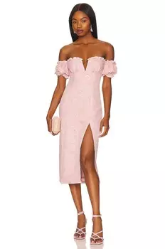 Платье миди MAJORELLE Solandia, цвет Purple Shimmer