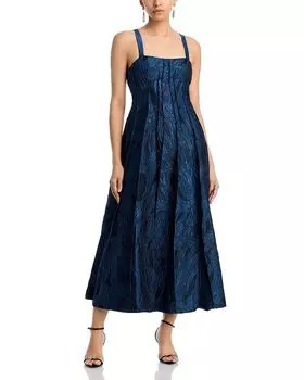 Платье миди Майя SIMKHAI, синий