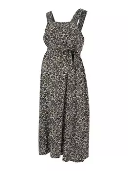 Платье миди MAMALICIOUS Dress New Kena, черный