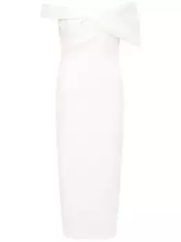 Платье миди Mattie Rachel Gilbert, белый