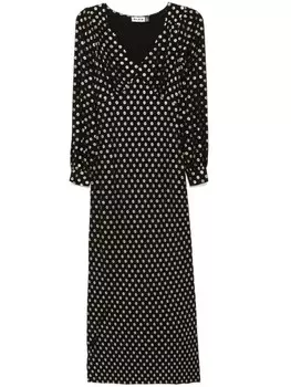 Платье миди Mavis Rixo, черный