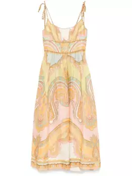 Платье миди Maxine ZIMMERMANN, желтый