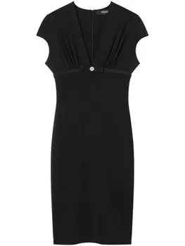 Платье миди «Медуза» Versace, черный