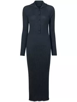 Платье миди Мейв Proenza Schouler, серый