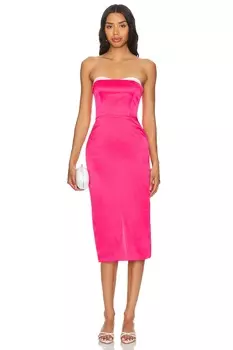 Платье миди meline Amanda Uprichard, белый