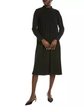 Платье миди Микаэля Агала Mikael Aghal, черный