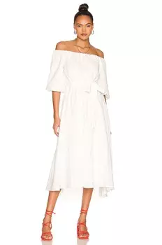 Платье миди MINKPINK Bowes, белый