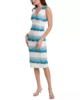 Платье миди Missoni, белый