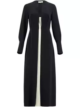 Платье миди многослойного дизайна Zeus+Dione, черный