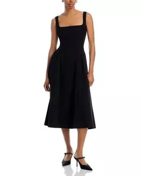 Платье миди «Молли» WAYF, черный