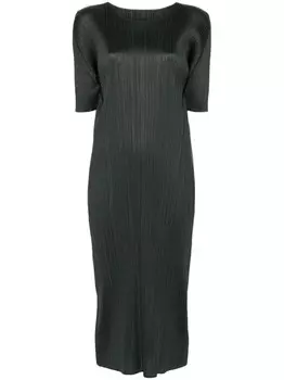 Платье миди Monthly Colors: May Pleats Please Issey Miyake, зеленый