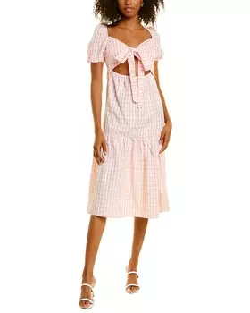 Платье миди Moonsea, розовый