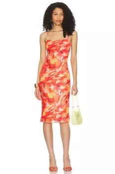 Платье миди MORE TO COME Basma, цвет Floral Multi