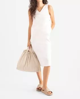 Платье миди на бретелях Loreak Mendian