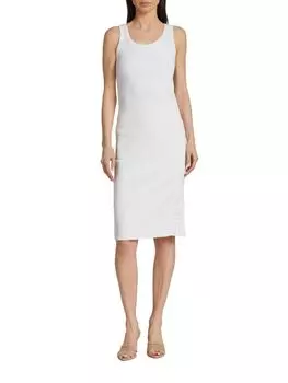 Платье миди на кнопках Salayna Nsf, цвет Soft White