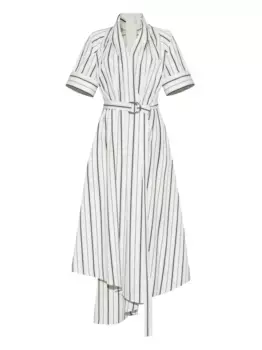 Платье миди Nansi Adam Lippes, белый