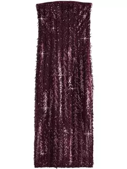 Платье миди Next Dress, бордовый