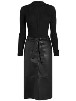 Платье миди Next Dress, черный