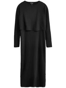 Платье миди Next Dress, черный