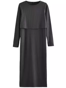 Платье миди Next Dress, черный