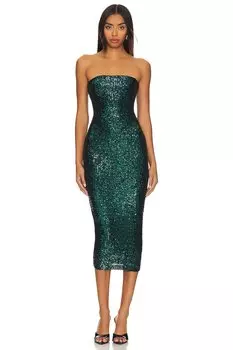 Платье миди Nookie Fantasy, цвет Emerald