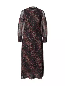 Платье миди Oasis Dress, черный