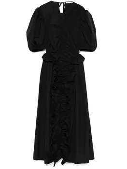 Платье миди Oriella Cecilie Bahnsen, черный