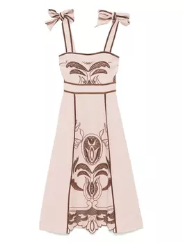 Платье миди Орнелла LUG VON SIGA, розовый