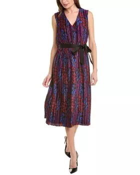 Платье миди от Halston Kieran, синий