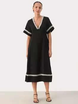 Платье миди от jasmia Part Two, черный