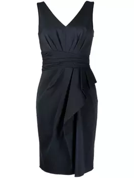 Платье миди Ottoman асимметричного кроя Paule Ka, синий