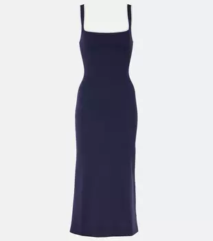 Платье миди Paityn Staud, синий