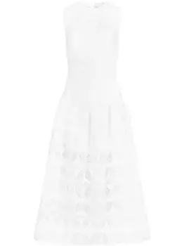 Платье миди Paola Silvia Tcherassi, белый