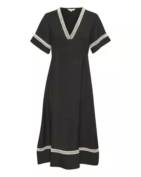 Платье миди Part Two Dress Jasmia, черный
