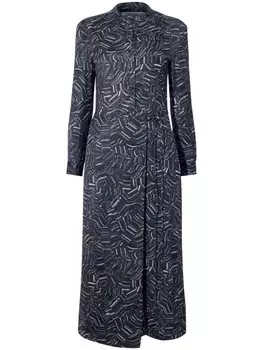 Платье миди Pauline Proenza Schouler White Label, черный