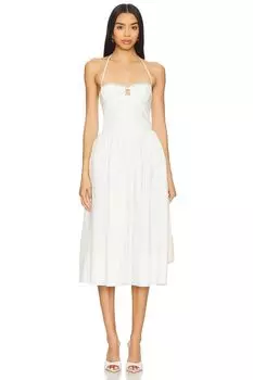 Платье миди Paz Camila Coelho, white