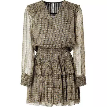 Платье миди Pepe Jeans Lara Sleeveless, зеленый