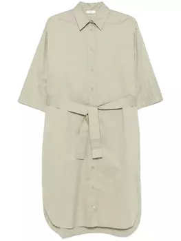 Платье миди Peserico с вышивкой, зеленый