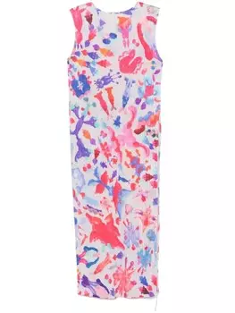 Платье миди Pleats Please Issey Miyake Dance With New Friends, розовый