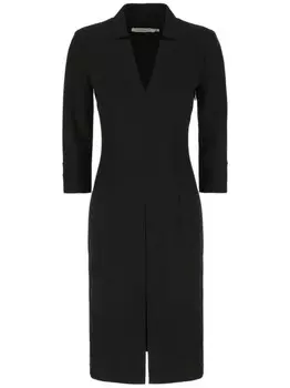 Платье миди по индивидуальному заказу SIMONA CORSELLINI, черный