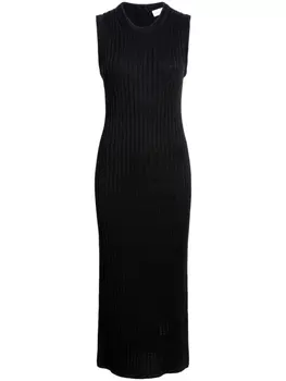 Платье миди Proenza Schouler White Label Leighton, черный