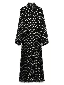 Платье миди Pussybow Zimmermann, черный