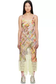 Платье миди разноцветное Anemone Collina Strada