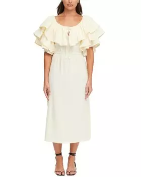 Платье миди RHODE Sally, цвет multi