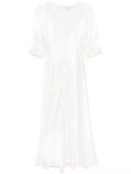 Платье миди Rixo Simone, белый