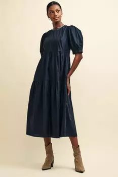 Платье миди Rochelle Nobody'S Child, черный