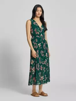 Платье миди с эффектом запаха Apricot, зеленый